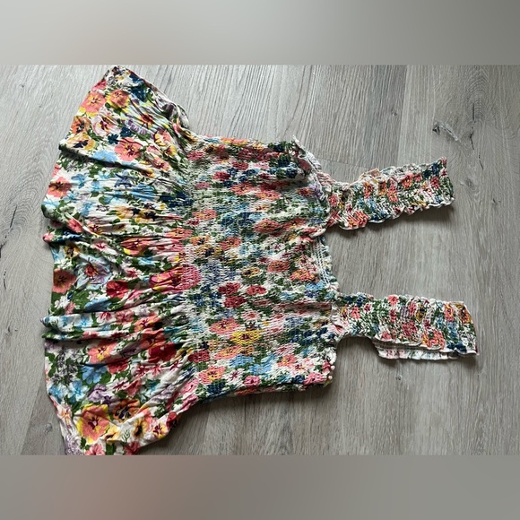 Anthropologie Smocked Babydoll Tank Small - Picture 2 of 4